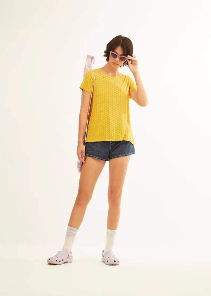 Camiseta Elastica Yellow summer