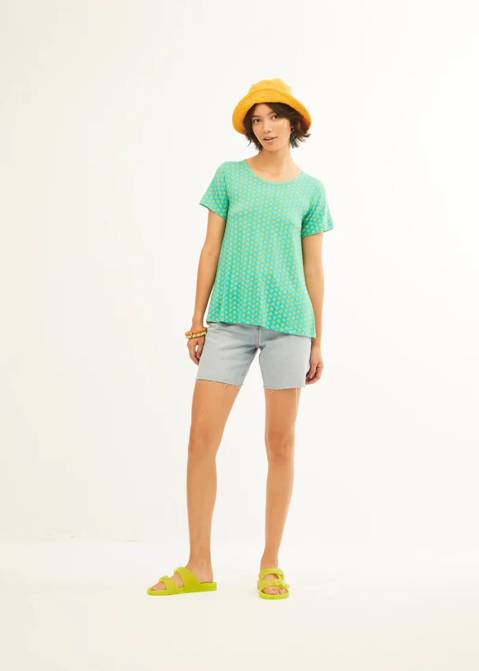 Camiseta Elastica Turquoise summer
