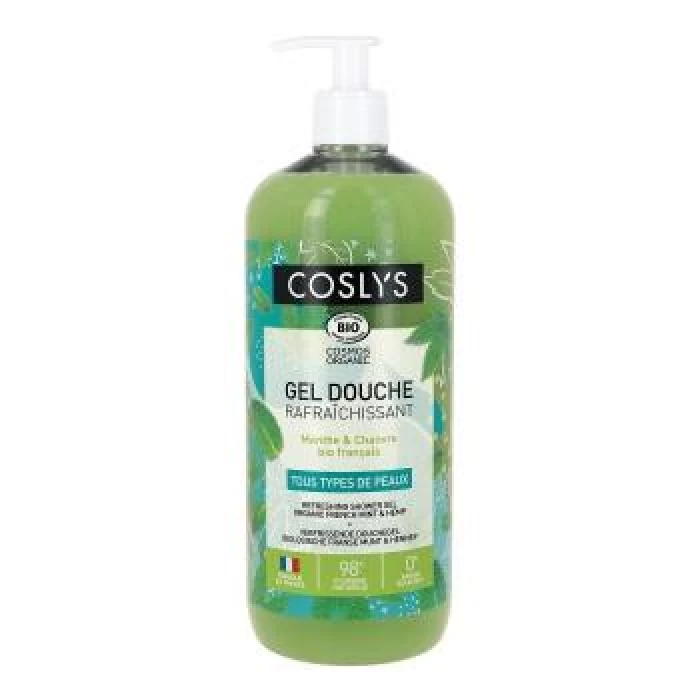 Gel dutxa menta cànem coslys 1l