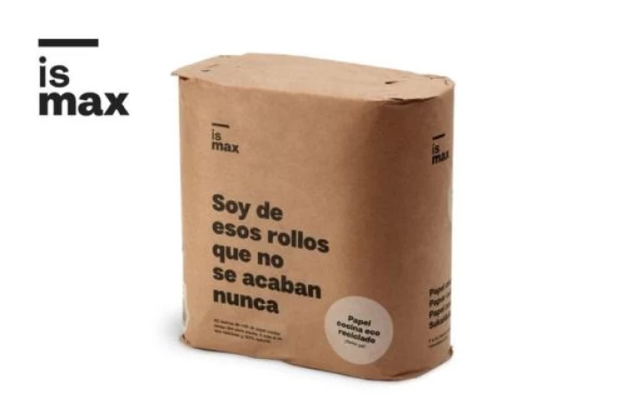 Paper de cuina eco ismax (100% reciclat) 2c - pack 2u