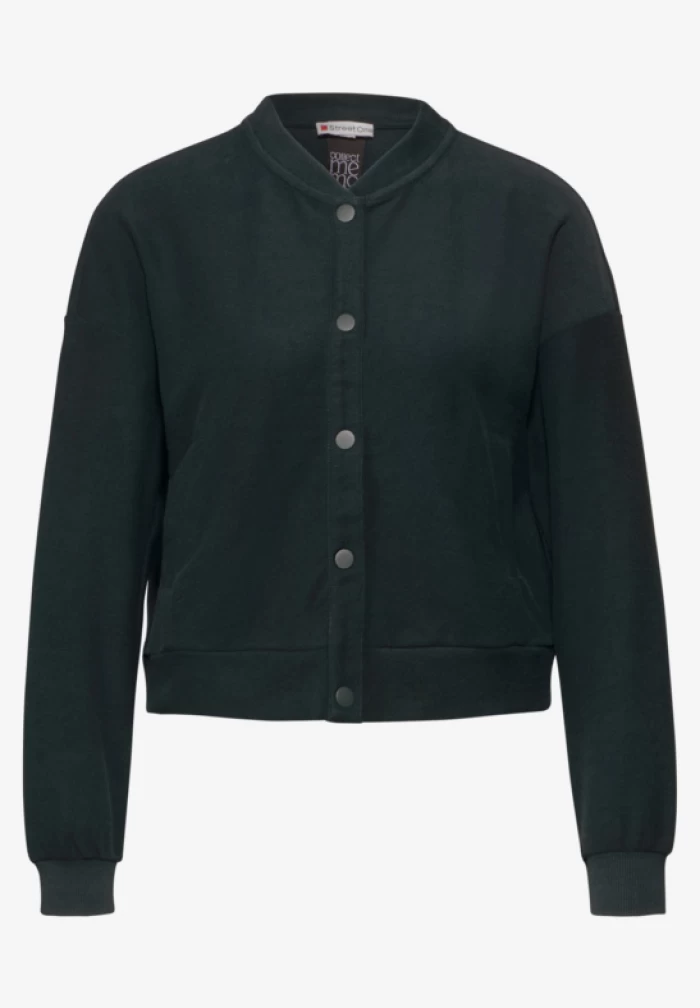 Bomber verde -short jacket