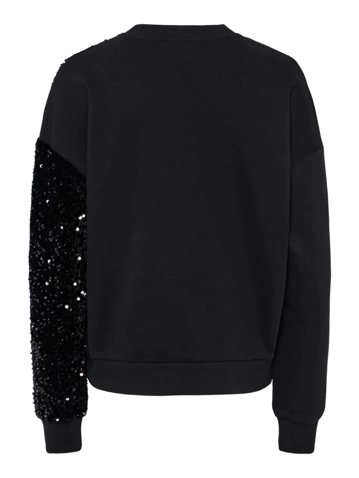 Sudadera Lentejuelas - PCNANCY LS SWEAT