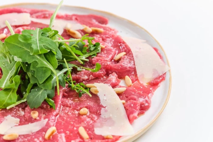 Carpaccio de vedella 